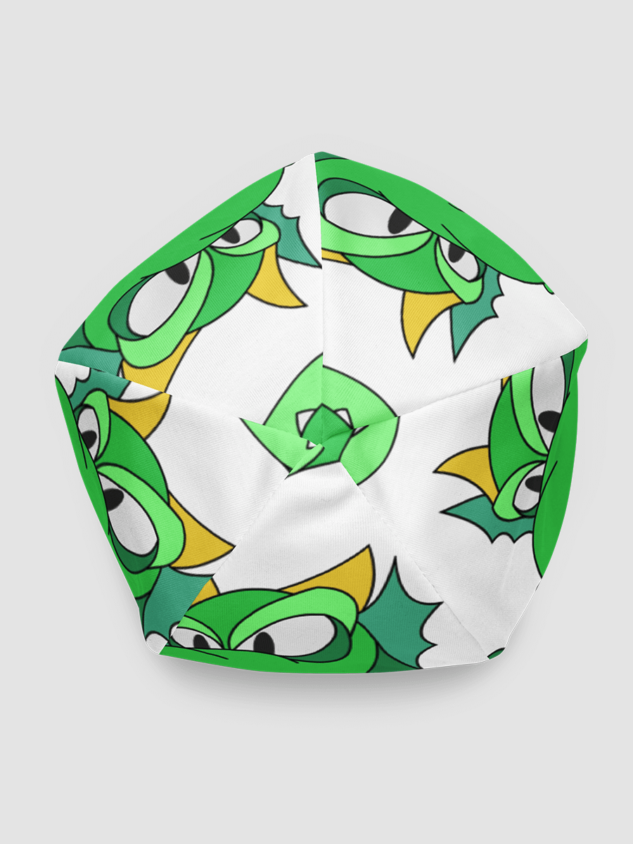 Lotta Happy Green Dragon All-Over Print Beanie product image (5)