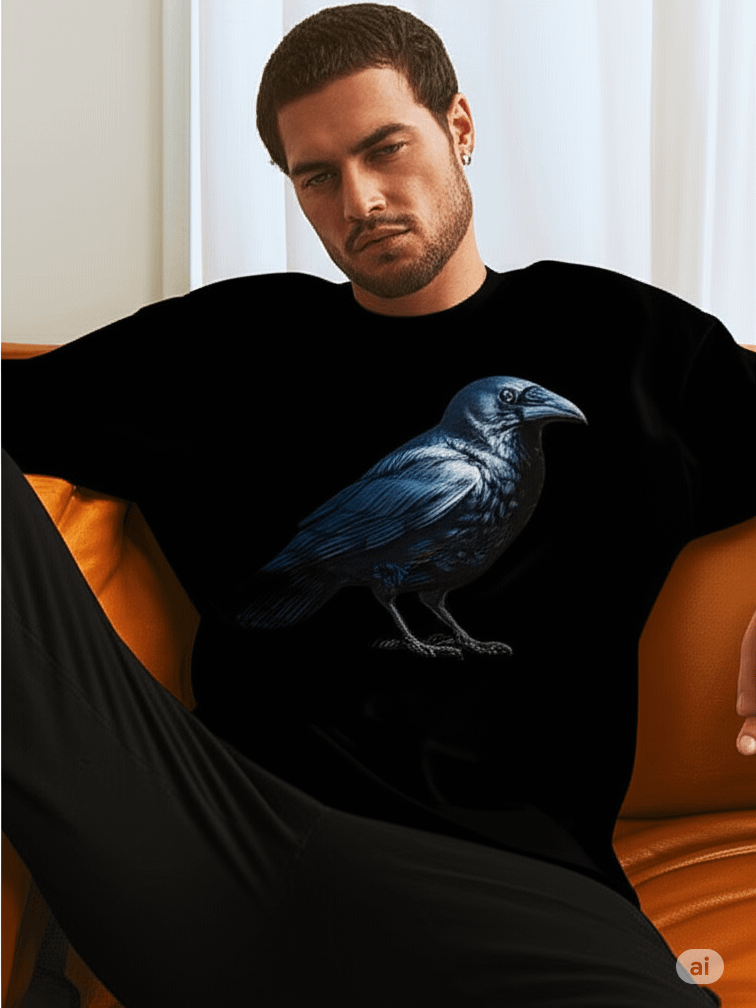 Raven Feathers Comfort Tee product image (5)