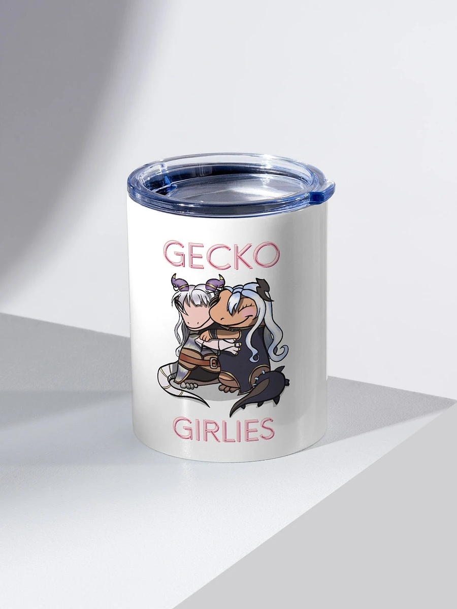 Gecko Girlies 10oz Steel Tumbler product image (2)