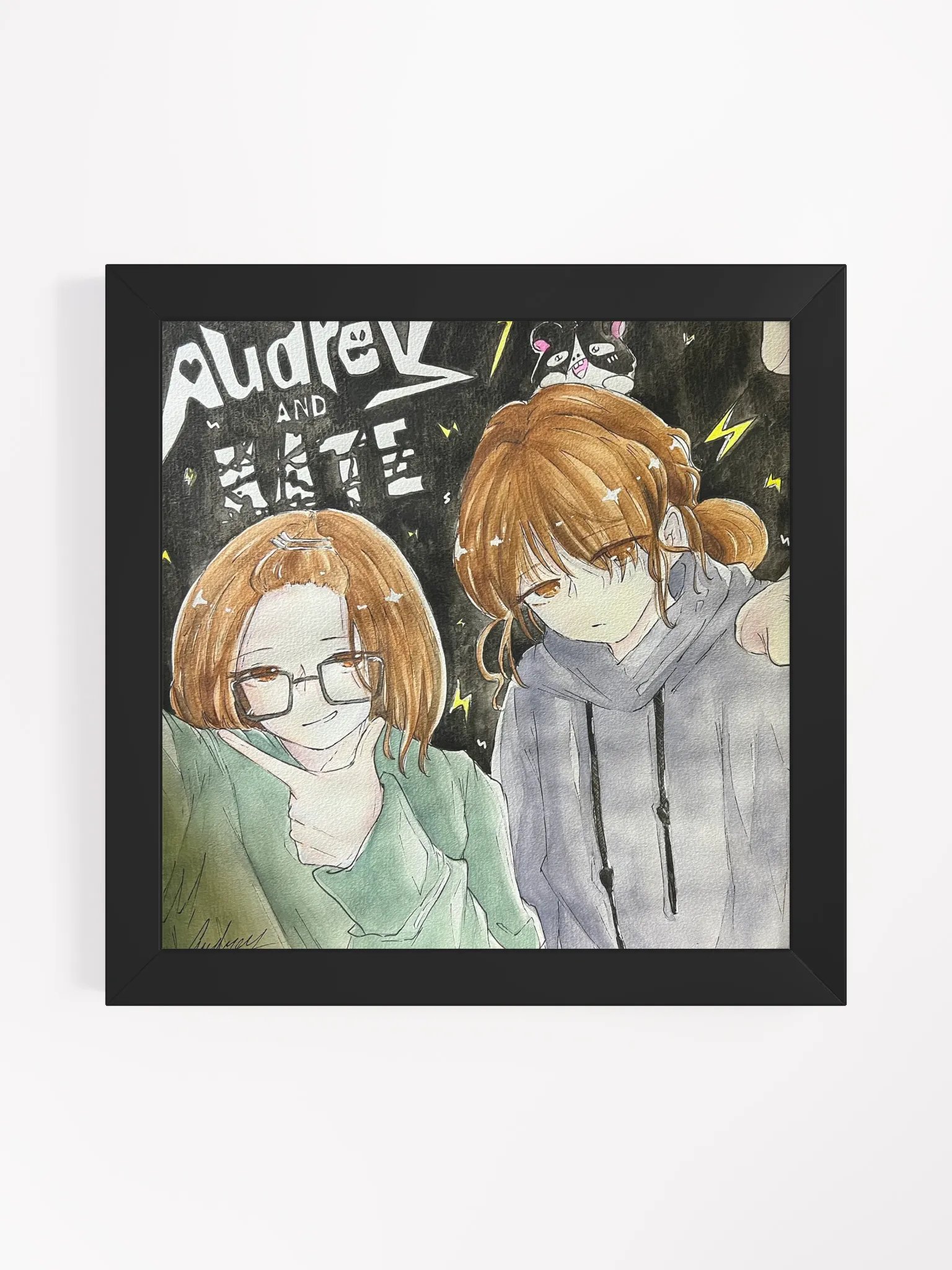 Audrey and Kate - Framed Matte Poster product image (4)
