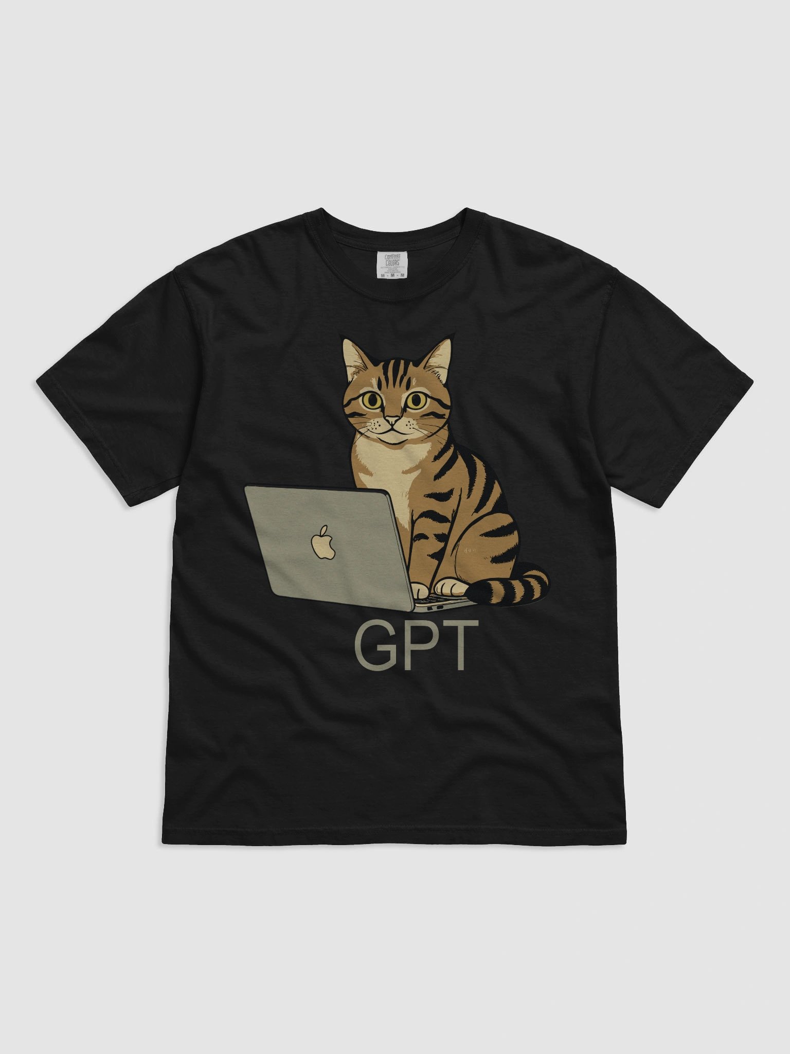 Tabby Tech Cat T-Shirt product image (4)