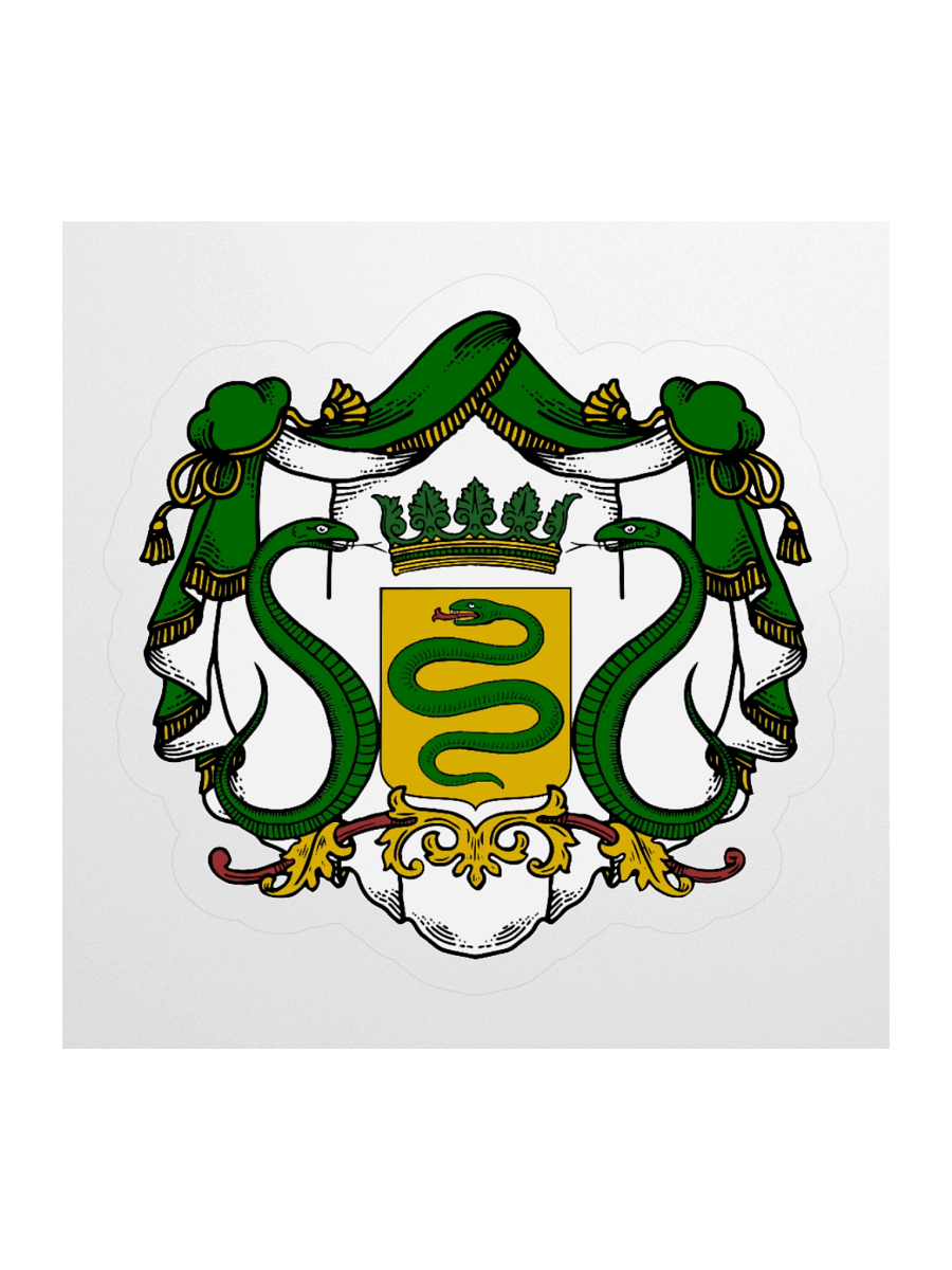 House of the Serpent Kiss Cut Sticker product image (1)