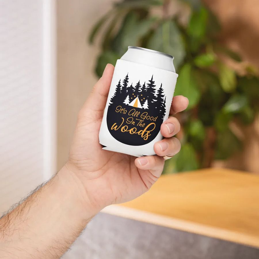 All Good in the Woods Can Cooler product image (6)