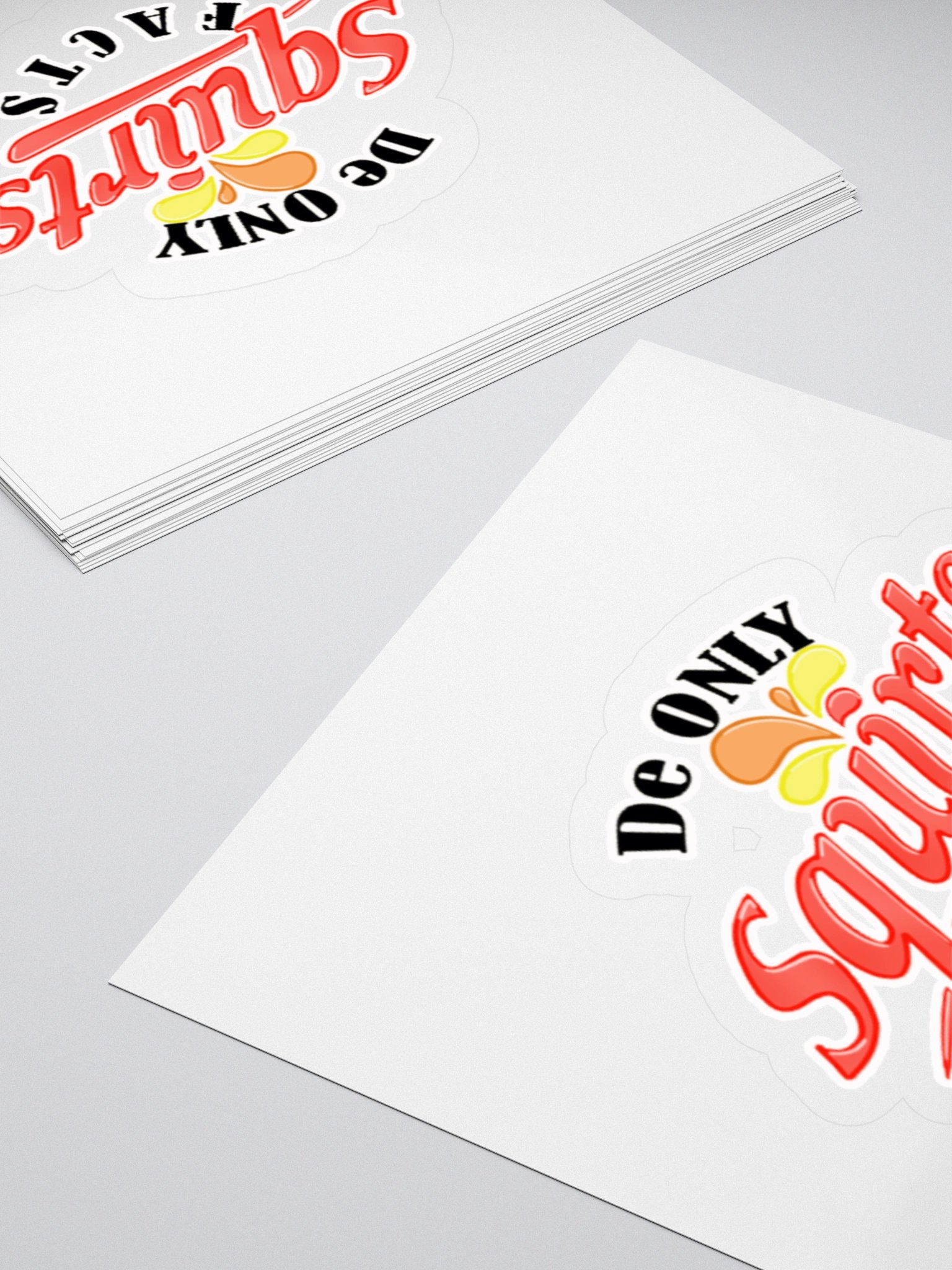 De "Facts" Sticker product image (7)