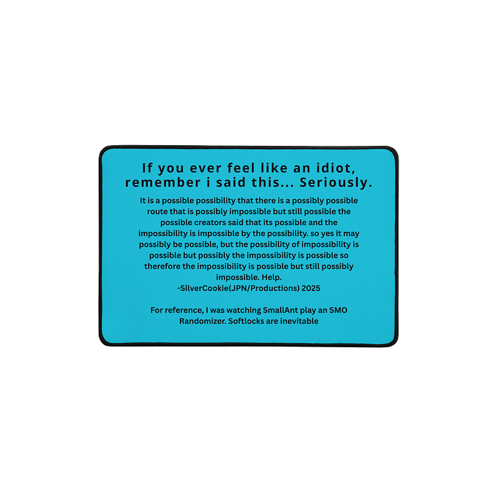 The Confusing Mouse Pad product image (1)