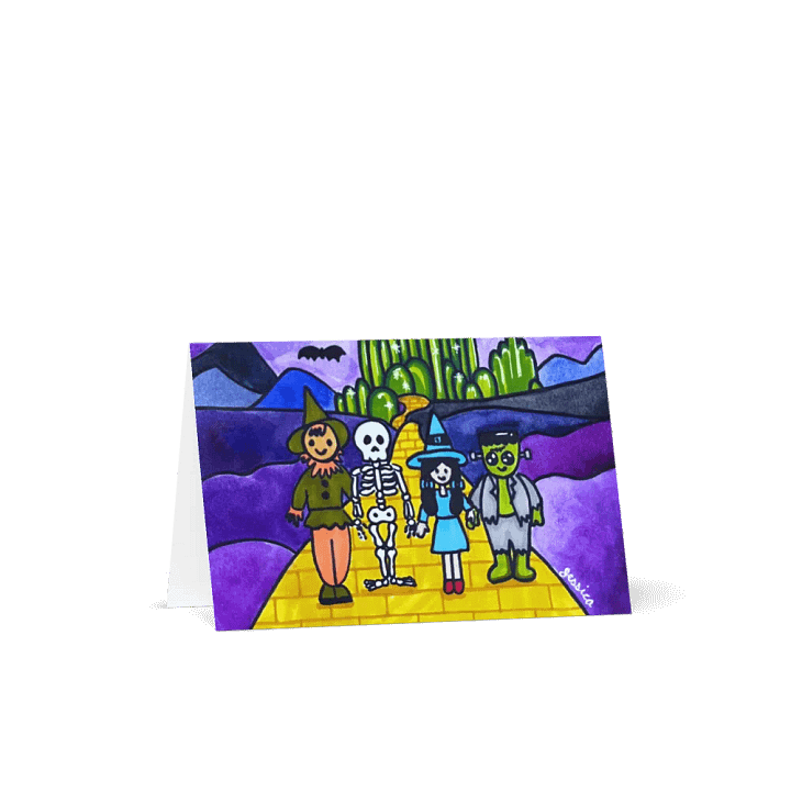 Golden Path Squad Greeting Card product image (1)