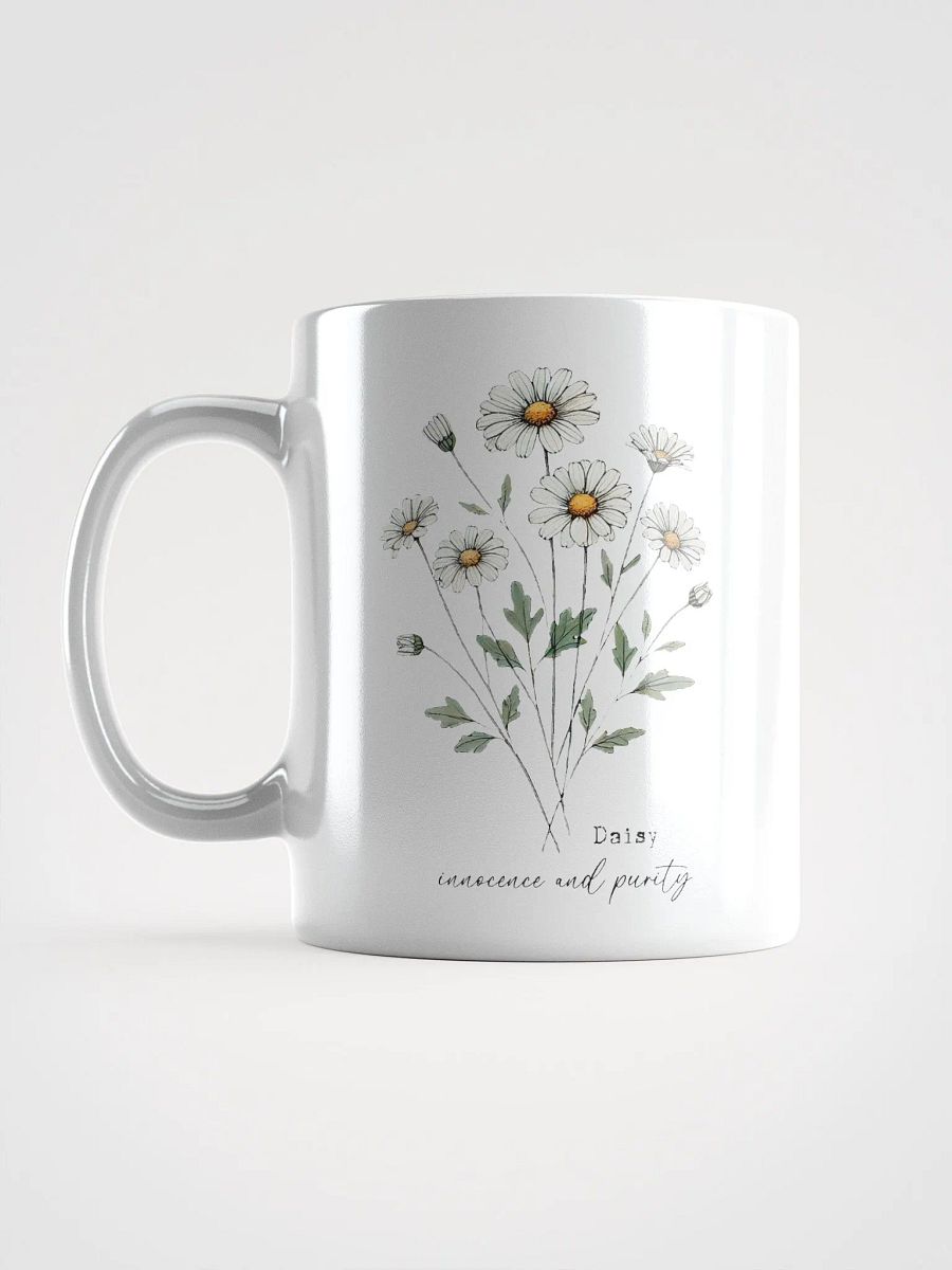 Motivational Daisy White Glossy Mug product image (16)