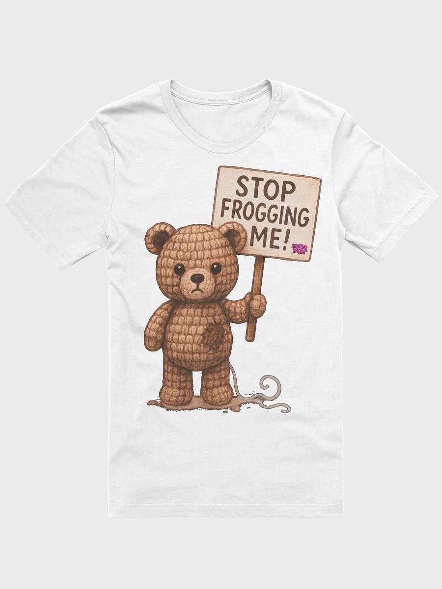 STOP FROGGING ME! – Hooker Mom™ Crochet Protest Tee product image (1)