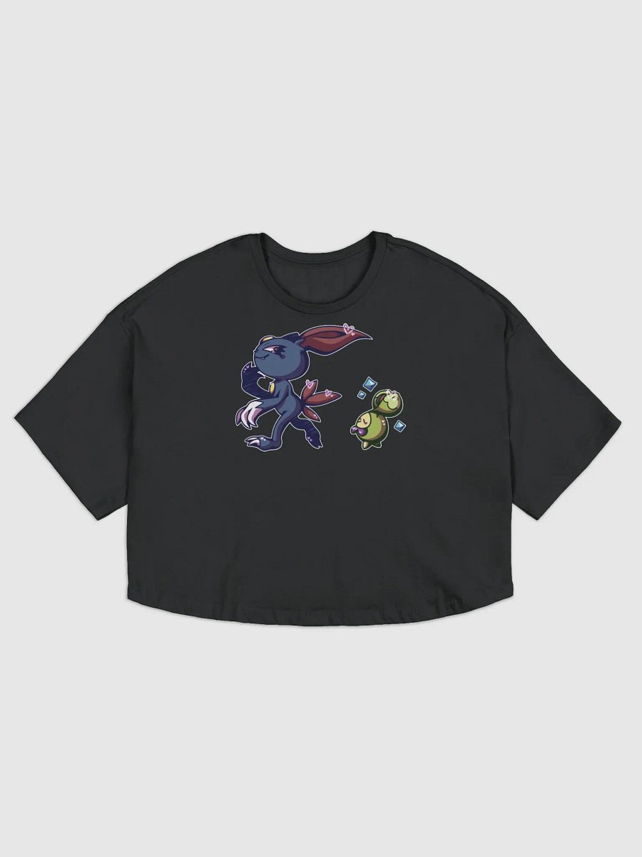Sneasel and Budew - Low Shoulder Crop Top product image (2)