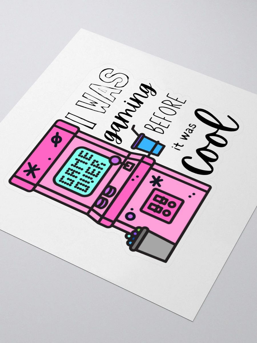 Before It Was Cool Sticker product image (3)