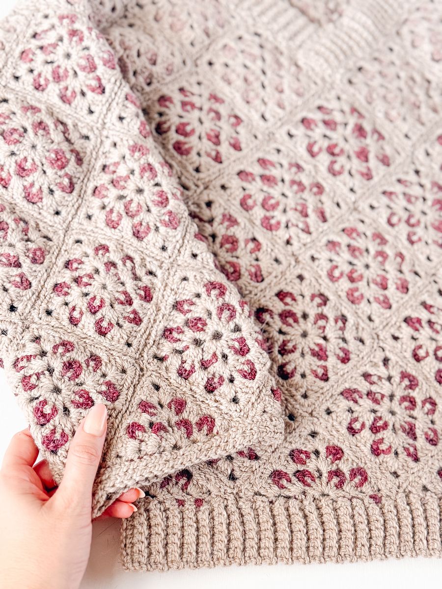 Granny Square Cardigan Tutorial (9 sizes) product image (3)