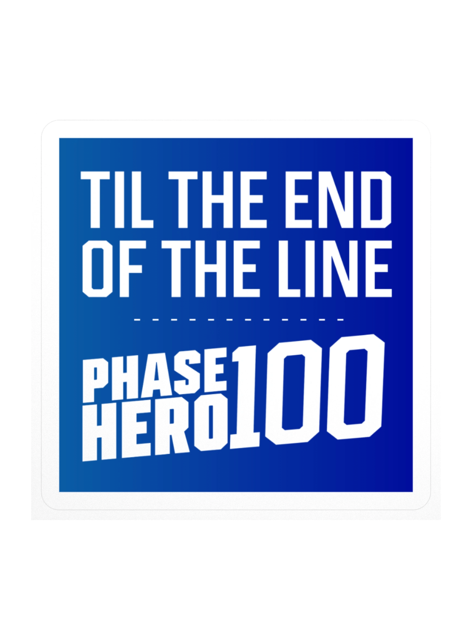 Phase Hero 100 Sticker product image (1)