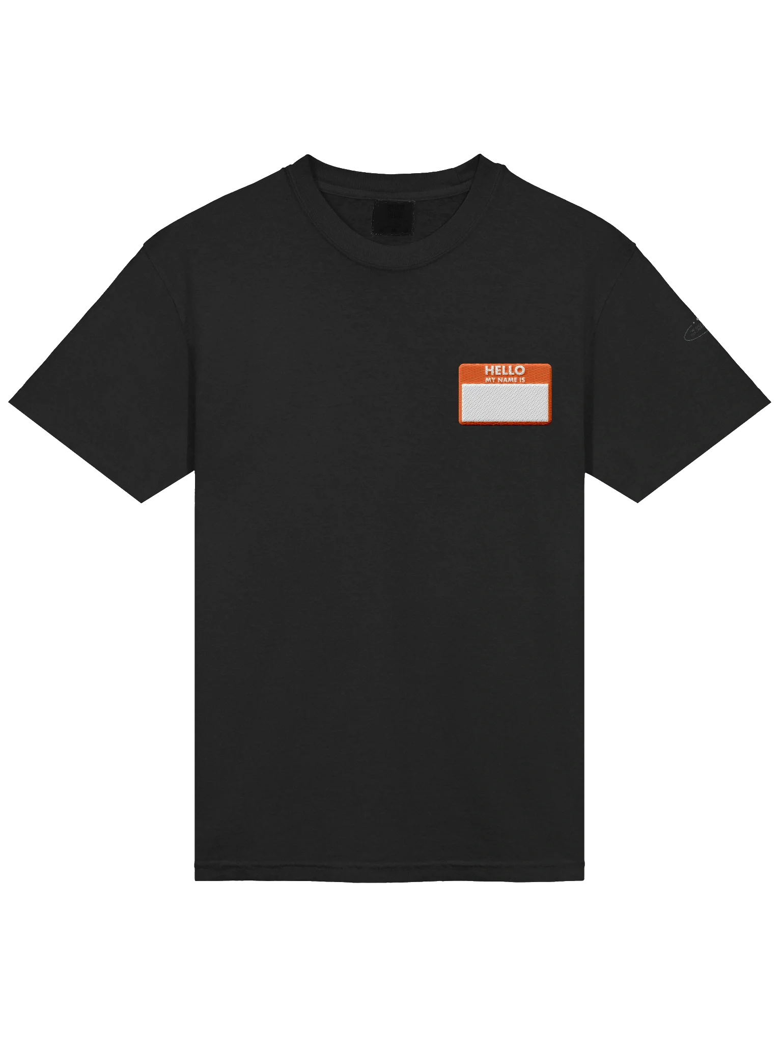 Name Tag Tee: Orange Block product image (3)