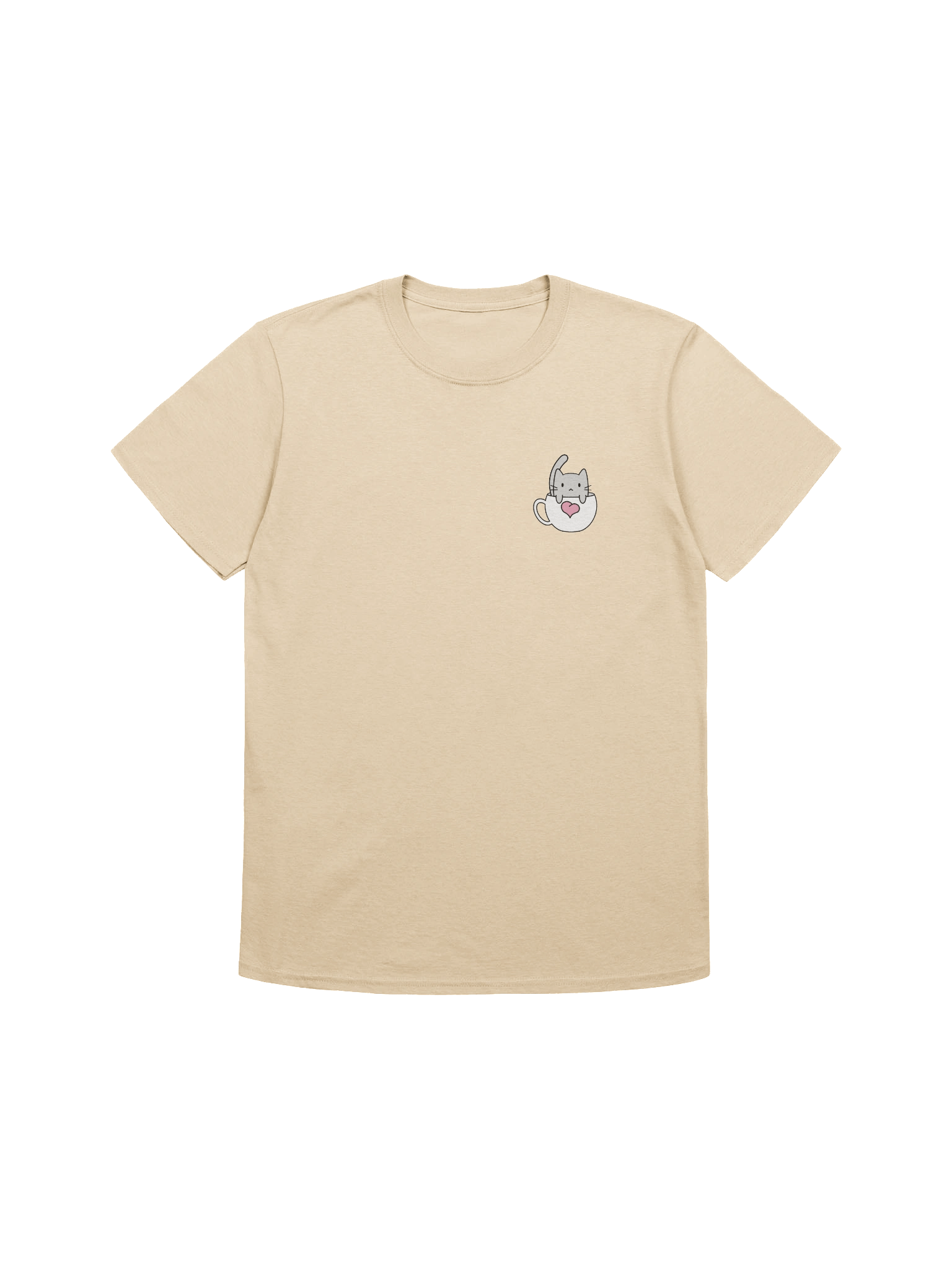 Softie's Café Logo T-Shirt || Left sided, Printed product image (71)