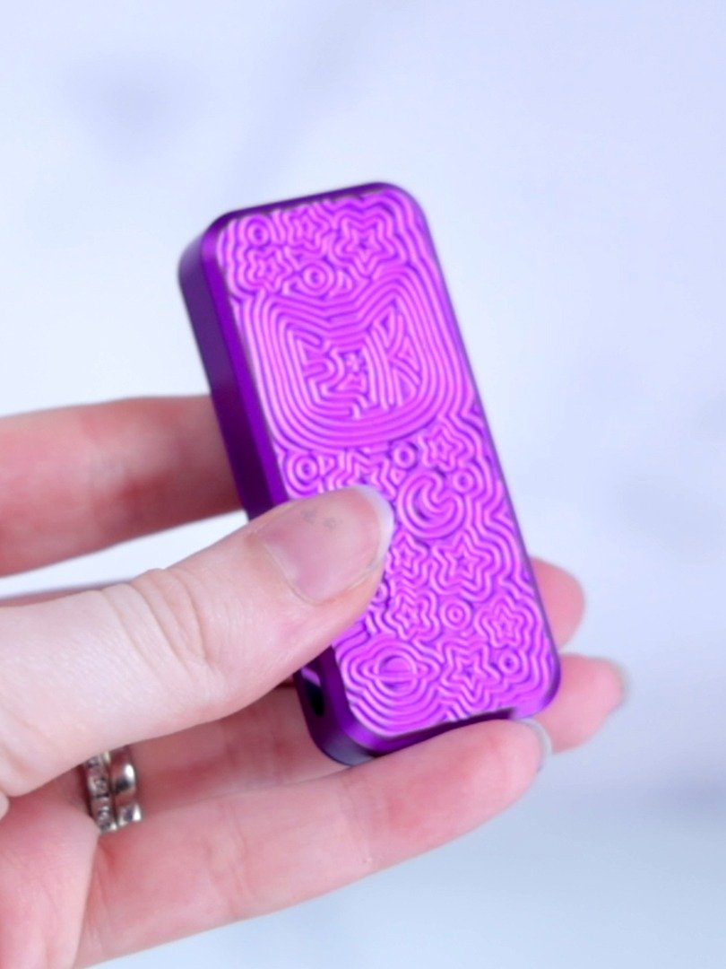 Evan and Katelyn Fidget Blade Box Opener - Purple Special Edition product image (3)