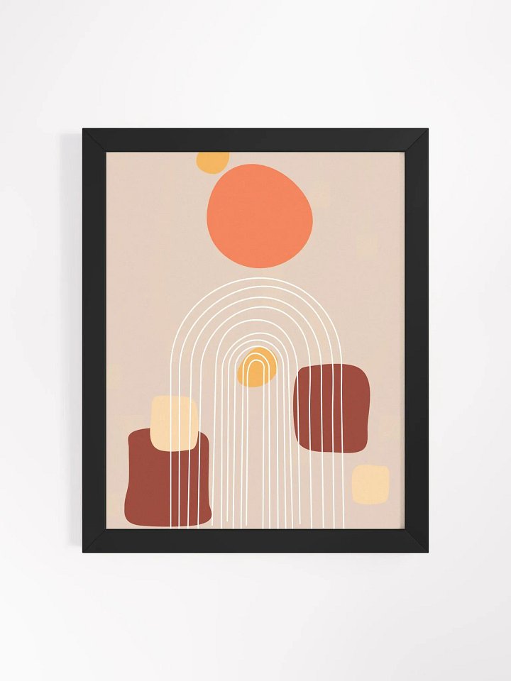 Sundown Serenity Framed Poster product image (14)