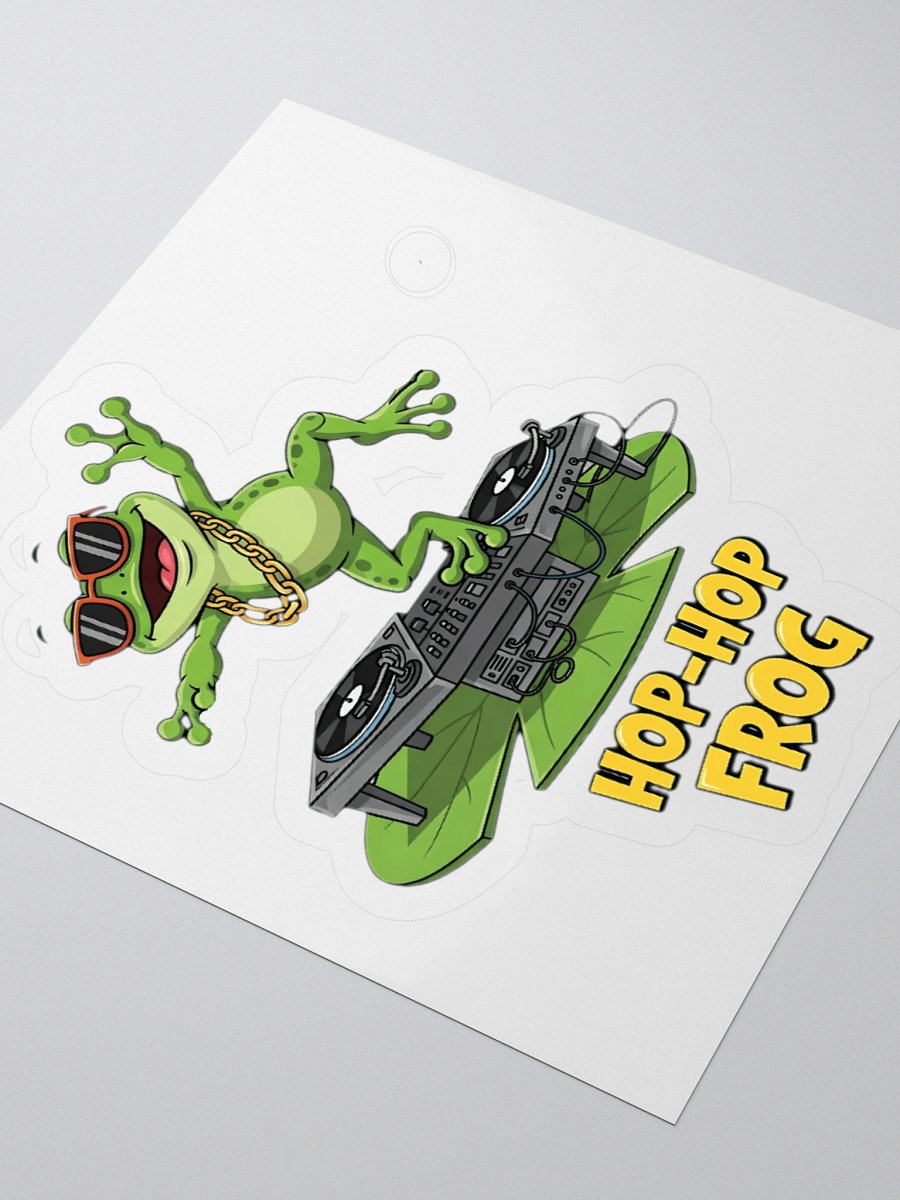 Funky Frog DJ Vinyl Stickers product image (6)