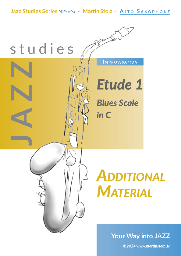 Blues Scale Solo for Alto Saxophone (Eb Instruments) product image (1)