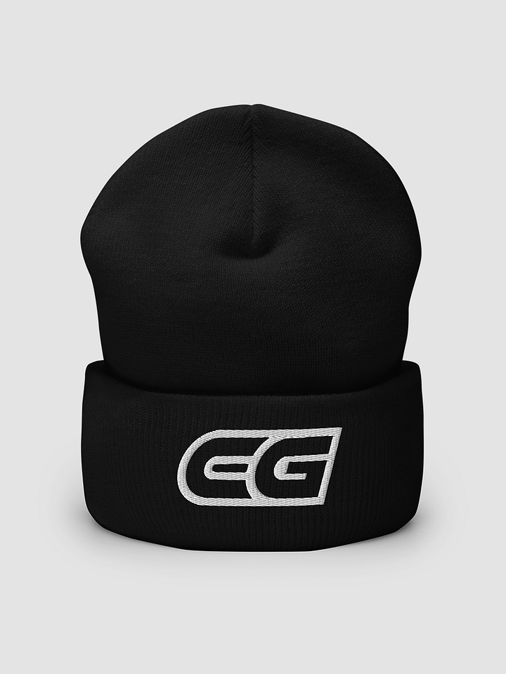 Cheer Gurl Cuffed Beanie White product image (2)