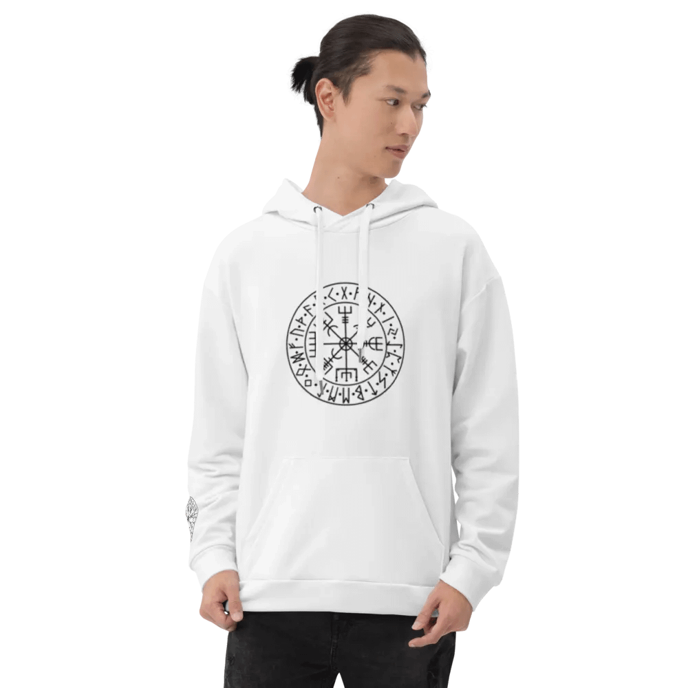 Vegvisir Hoodie (White) product image (8)