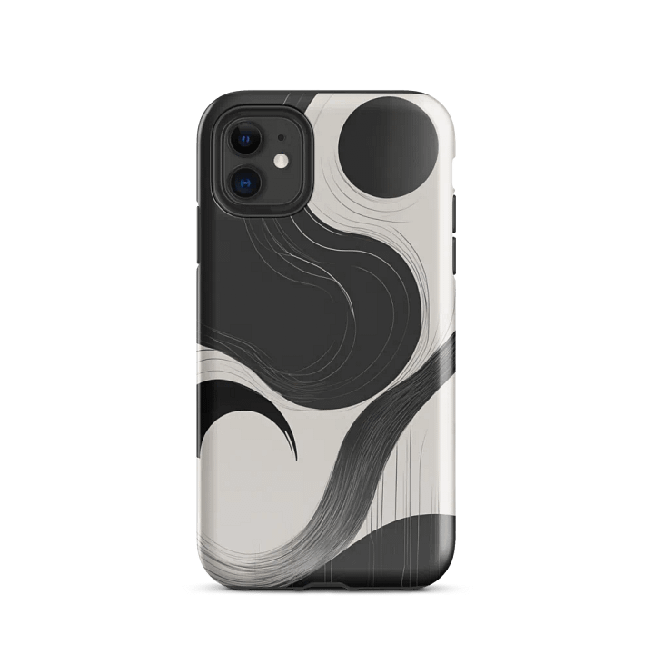 Tough Case for iPhone® – Lunar Abstraction product image (47)
