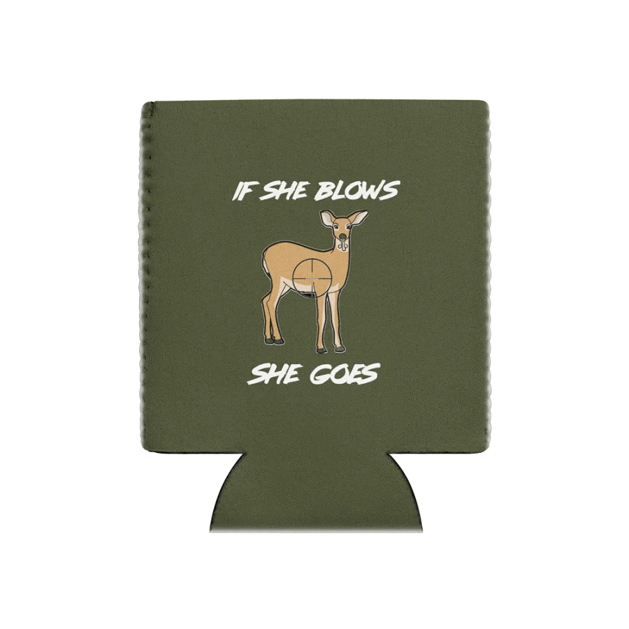 If She Blows She Goes Koozie product image (5)