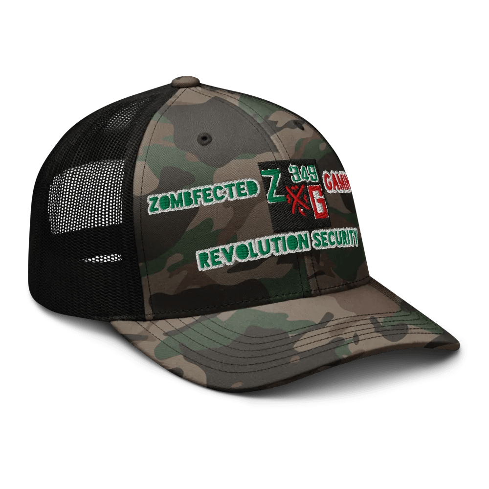 ZombfectedGaming 349 Revolution Security Camo Cap product image (8)