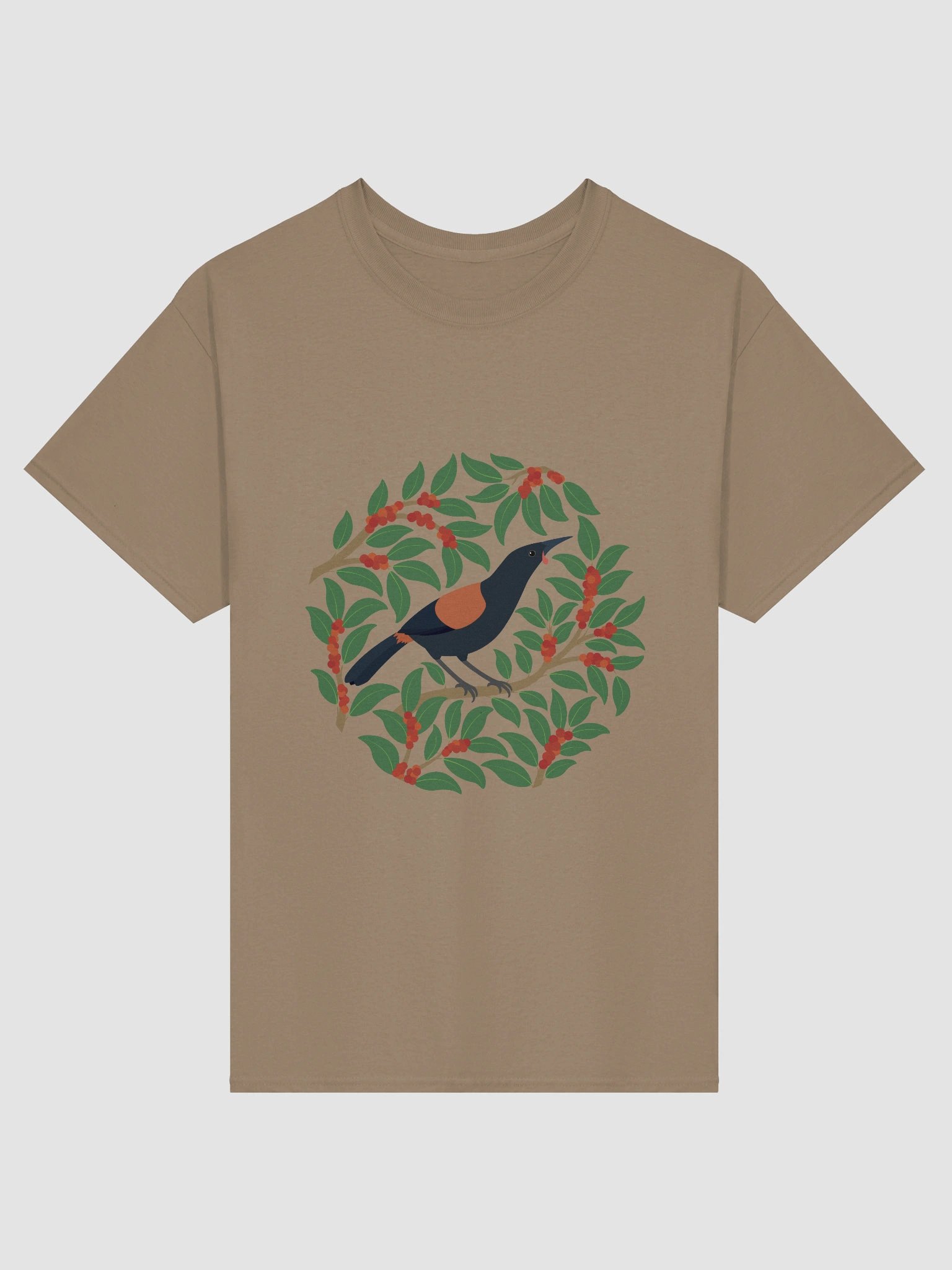 Tīeke in Karamū T-Shirt – Unisex Adult Tee product image (1)