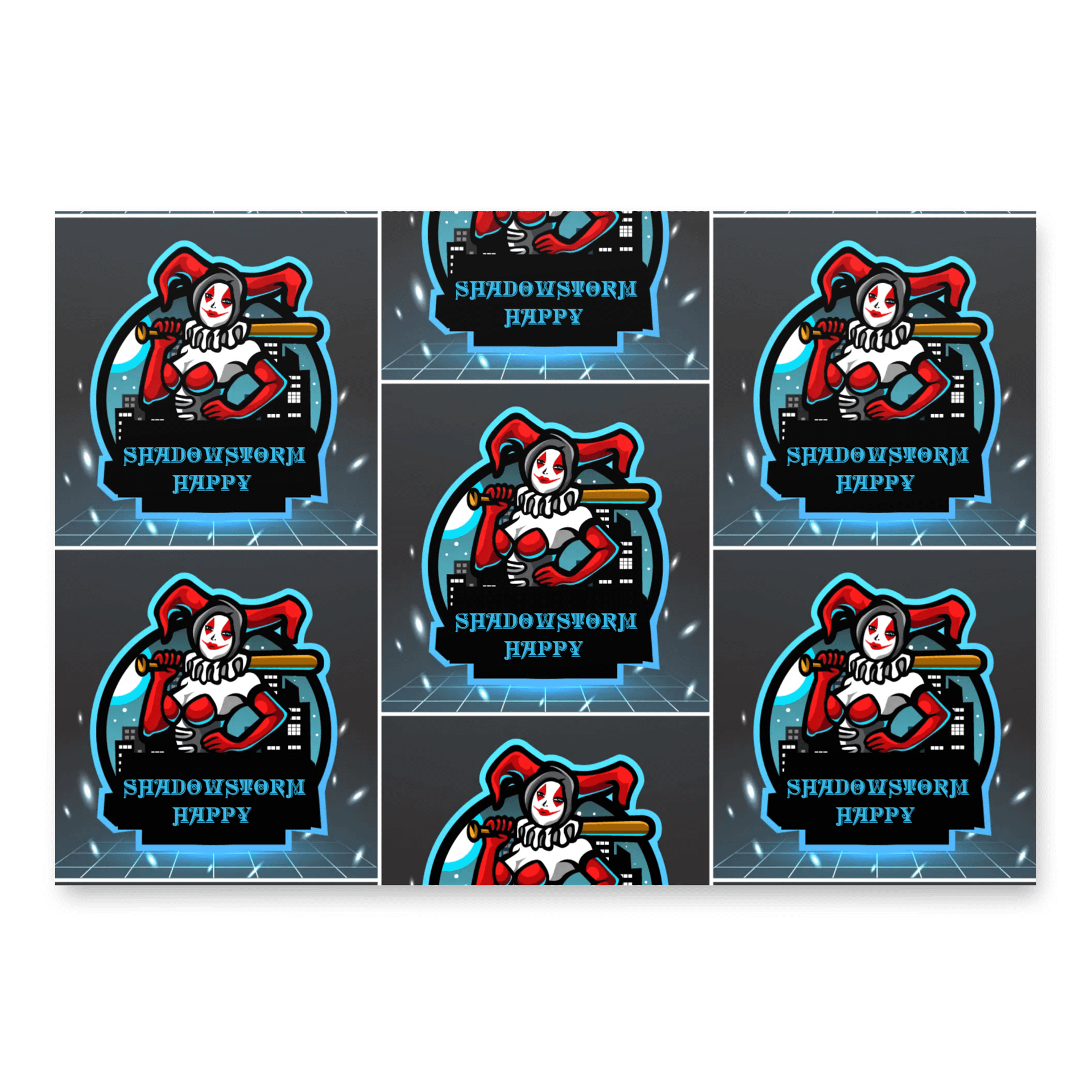 Shadowstormhappy Matte Finish Wrapping Paper Set product image (2)