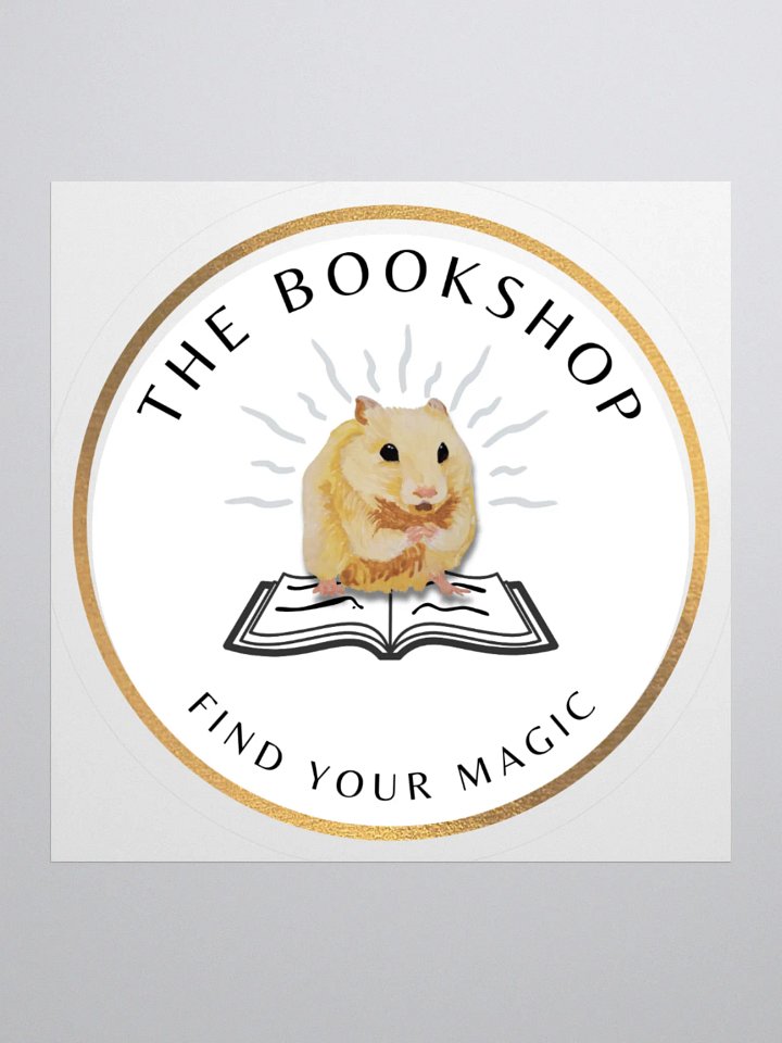 Find your hamster on a book stickers product image (2)