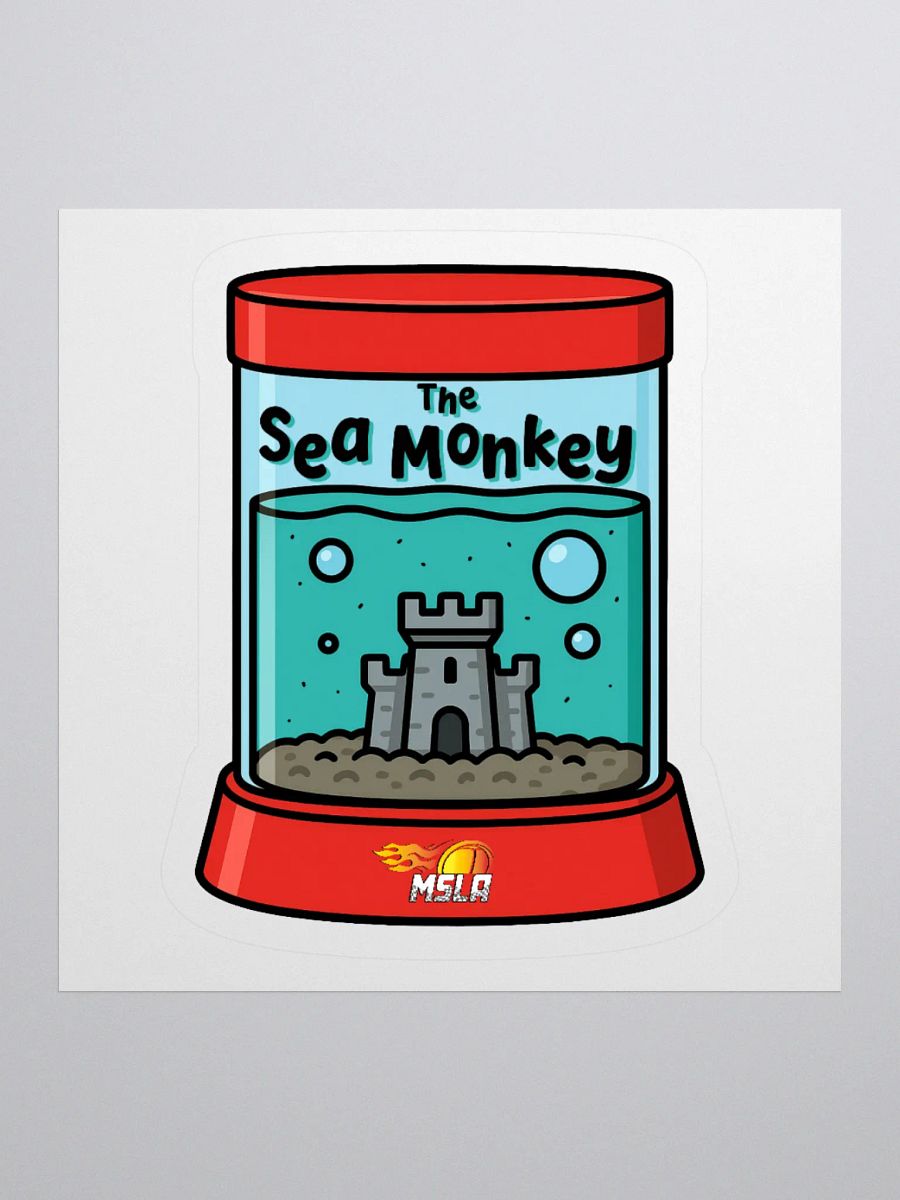 The Sea Monkey - Sticker product image (3)