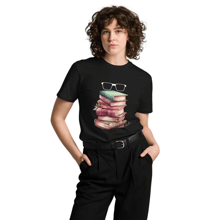 Book Lover Book Nerd Unisex Premium T-Shirt product image (4)