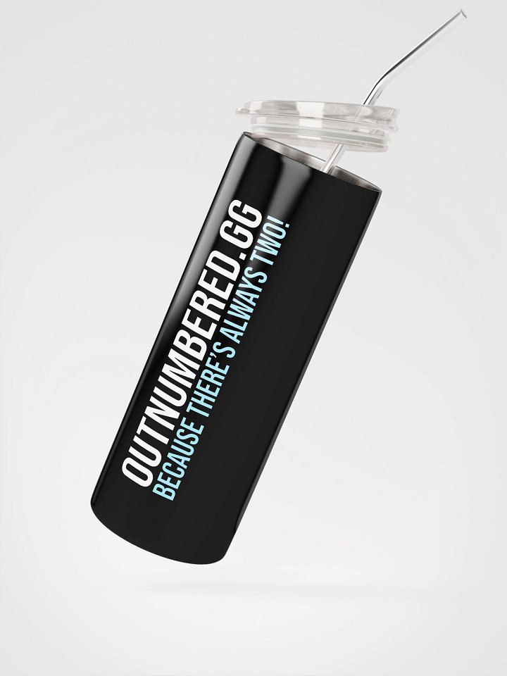 Outnumbered 20oz Stainless Steel Tumbler product image (2)