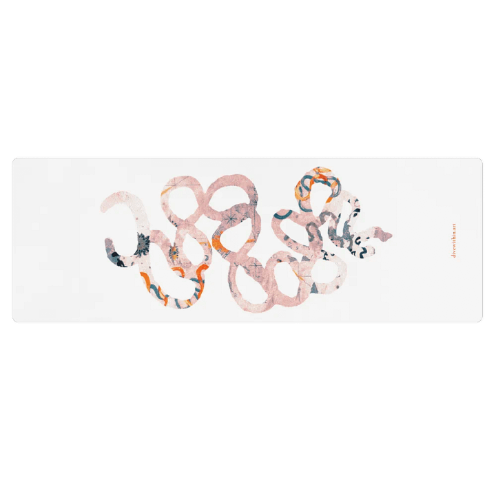 Yoga mat Kukulkán / White product image (1)