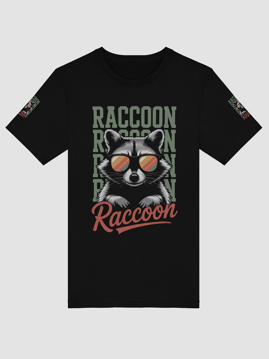 Cool Raccoon Shades T-Shirt product image (5)