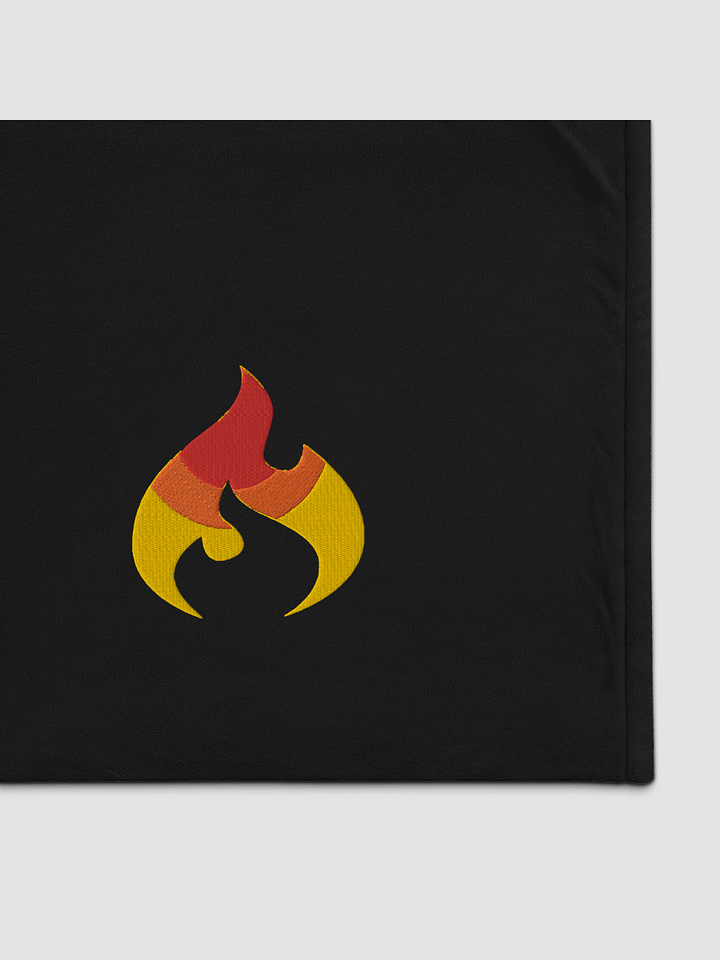 [FlameKing] Embroidered Premium Sherpa Blanket product image (1)