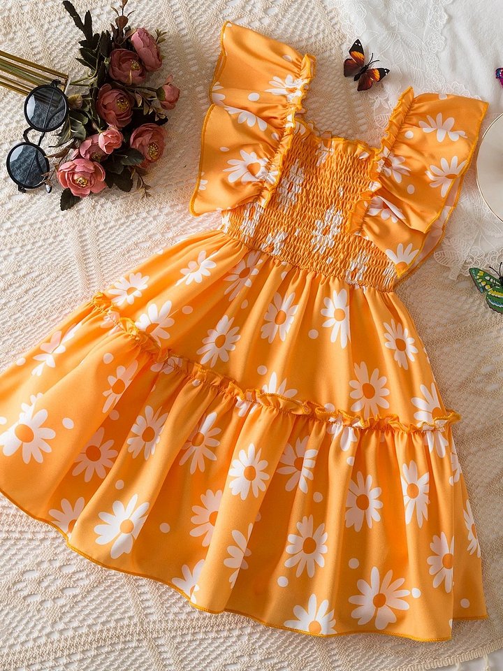 Sunny Daisy Flutter Dress product image (2)
