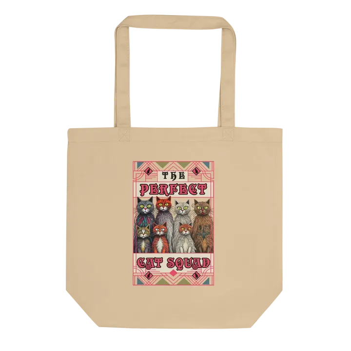 The Perfect Cat Squad Eco Tote product image (1)