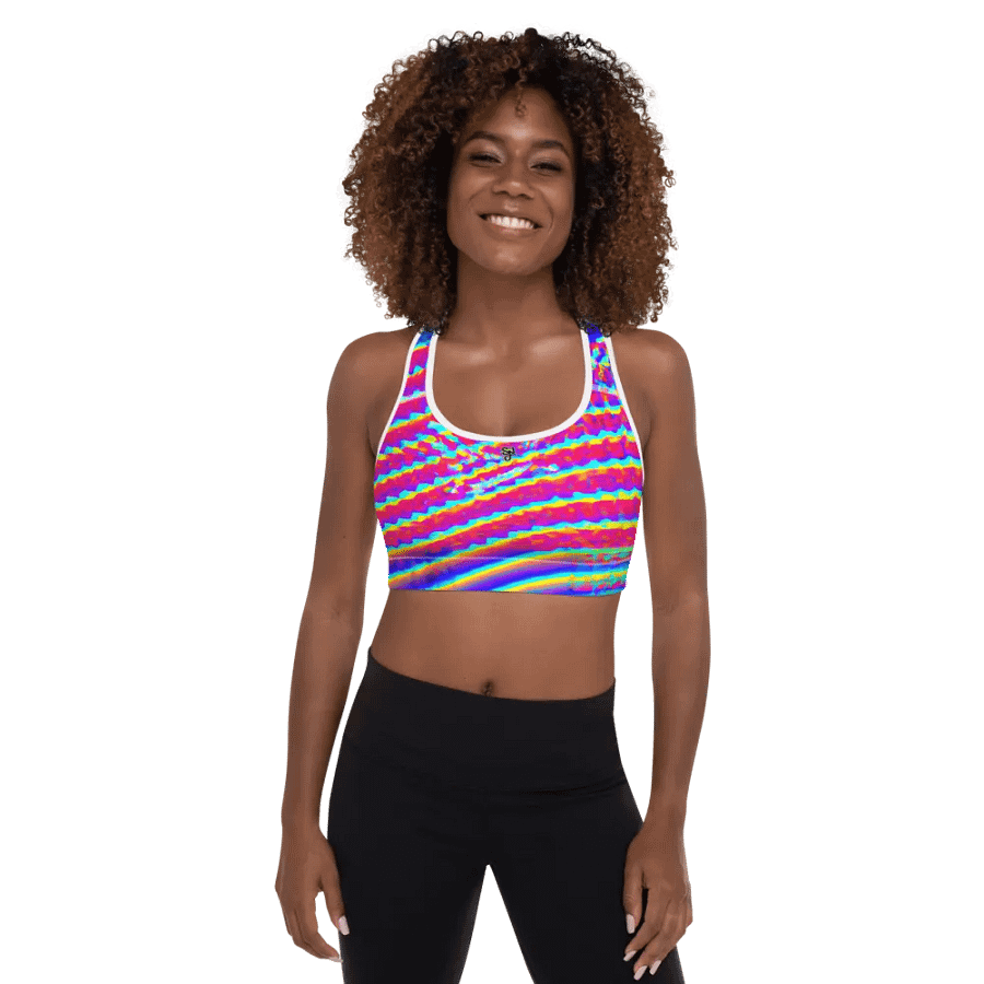 Syn Vaporwave Static Sports Top product image (4)