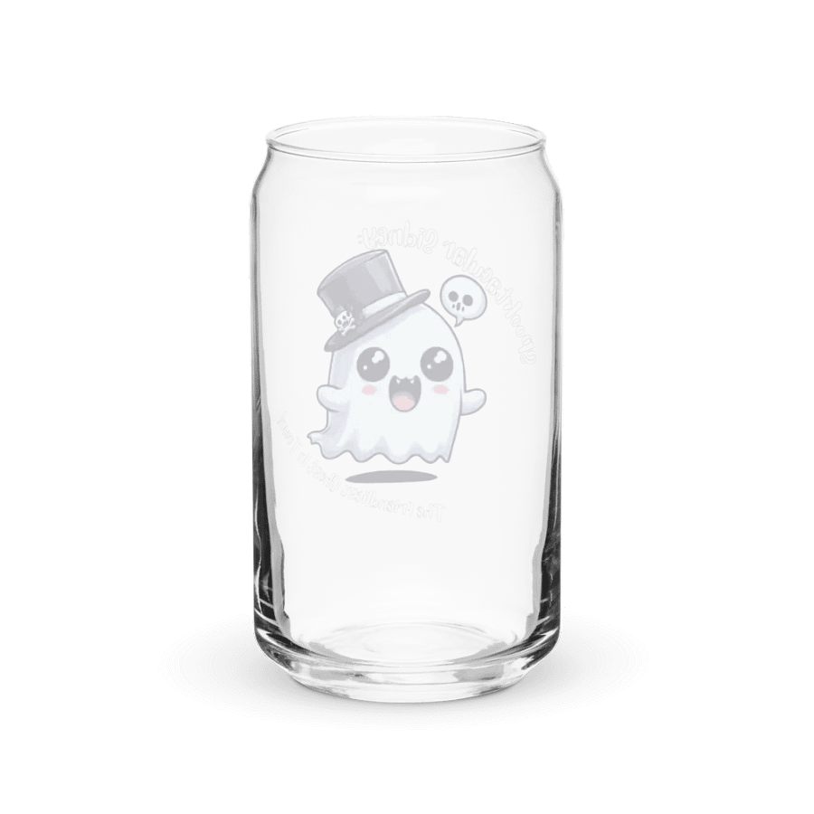 Spooktacular Sidney Can-Shaped Glass product image (38)
