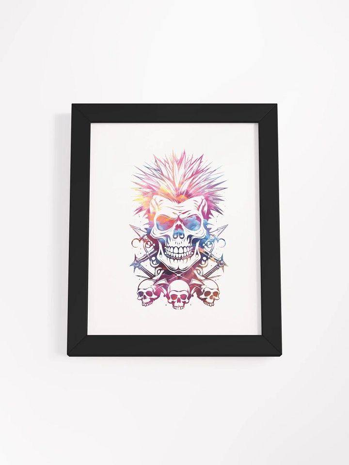 Skull with 3 skulls Skull, skulls, skull art design, skeleton, skull and bones, scary, skull tattoo, artistic skull, human skull, dark skull, bones, Halloween product image (2)
