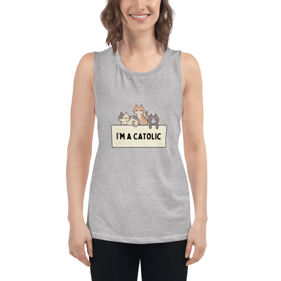 Catolic Cute Muscle Tank product image (52)