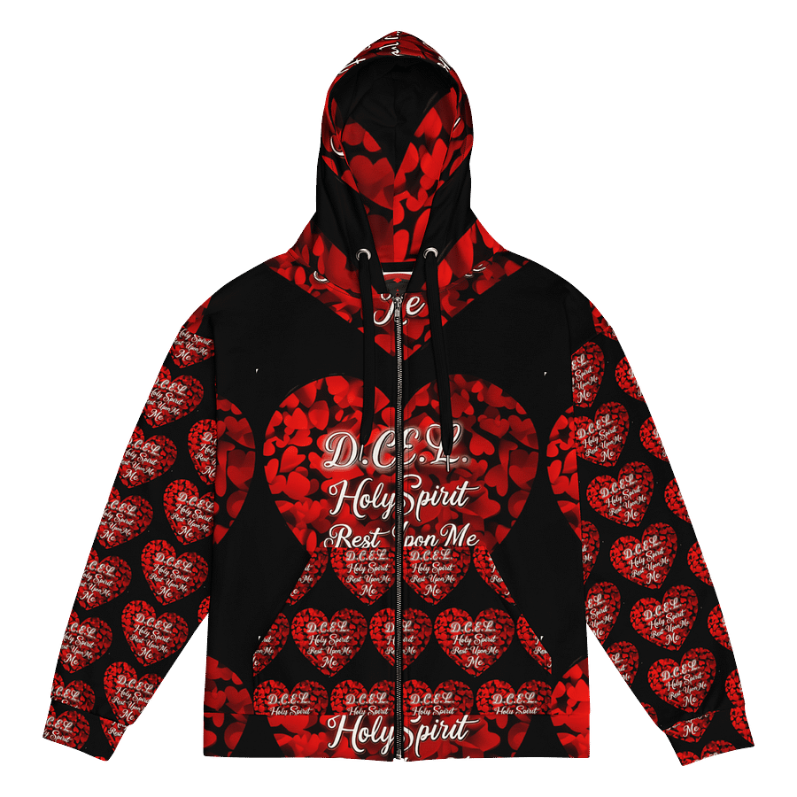 Holy Spirit Rest Upon Me Unisex Hoodie Da Culture' Experience Love Collection product image (1)