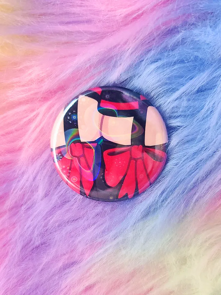 Thigh Highs Save Lives | Button Set product image (2)