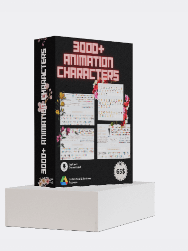 3000+ Character Animations Mega Pack product image (1)