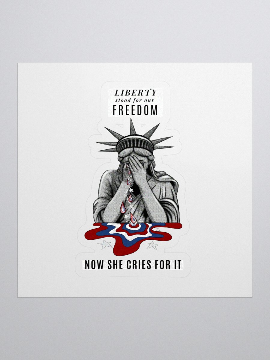 Liberty Weeps Sticker product image (1)