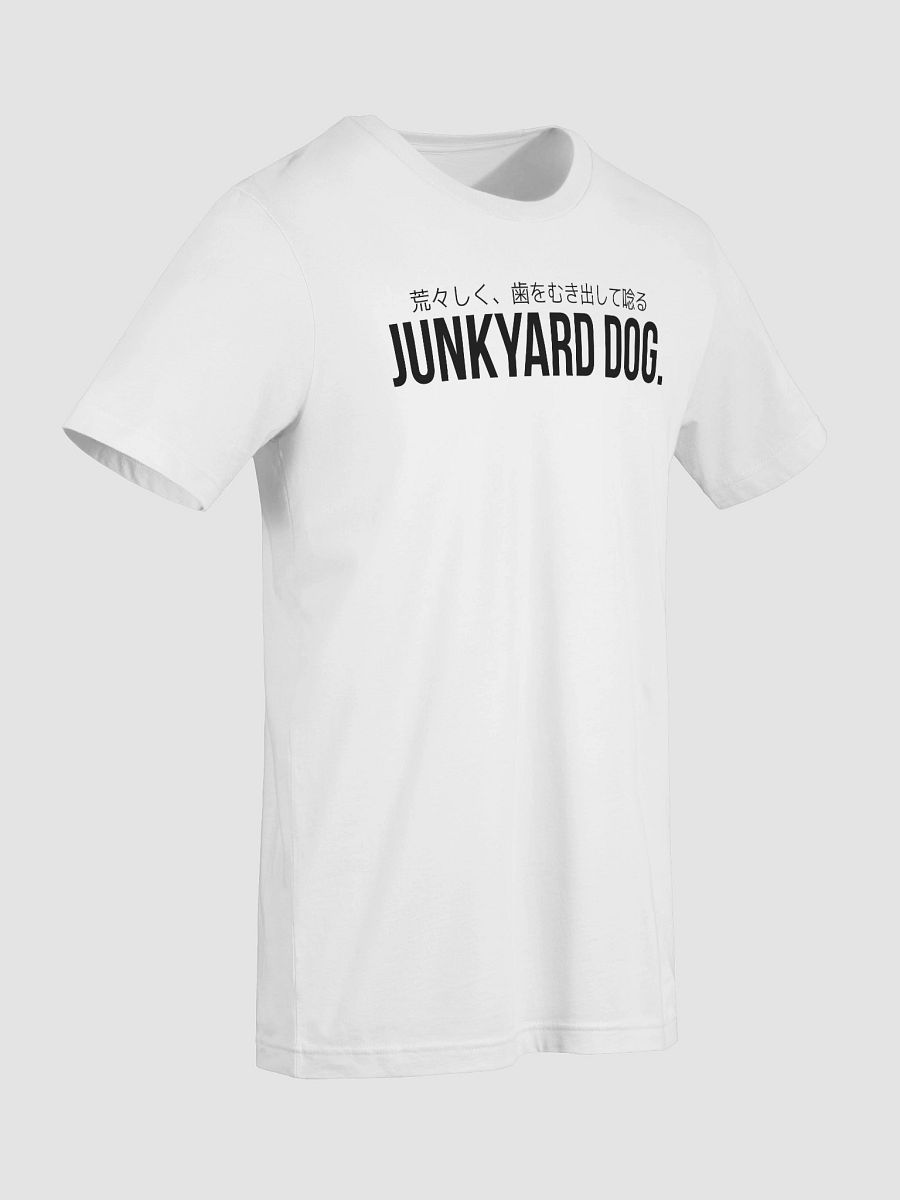 Junkyard Dog t-shirt (black logo) product image (42)
