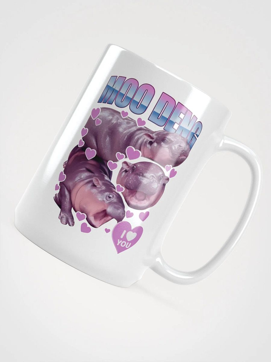 Moo Deng Cute Baby Hippo Mug product image (4)