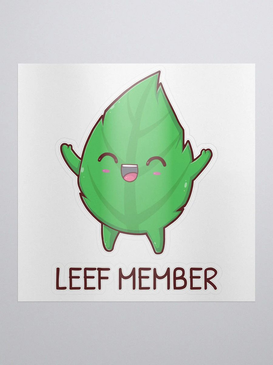 Sticker: Leef Member product image (2)