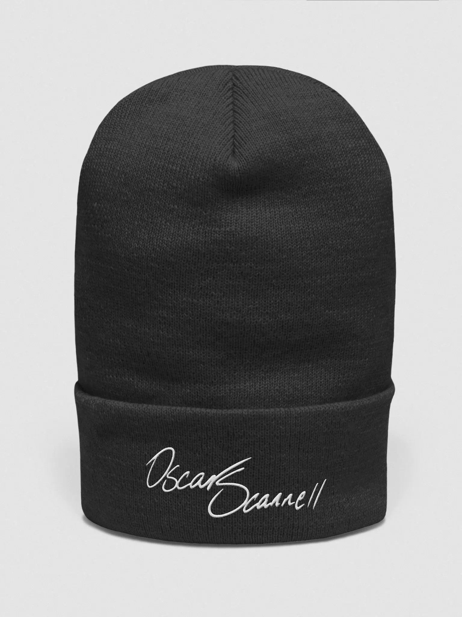 Oscar Scannell Embroidered Beanie product image (1)